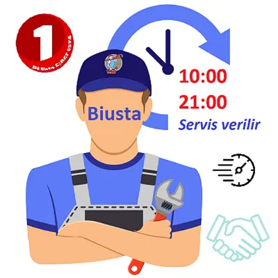 Servis-verilir-Biusta DOLAP Montaj