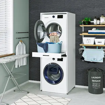 Çamaşır Makinası ve Kurutma Makinası Dolabi Çamaşır Makinesi Dolabı Fiyatları